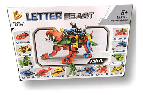 Panlos Bloques Alphabet Beast 13 en 1 2286204