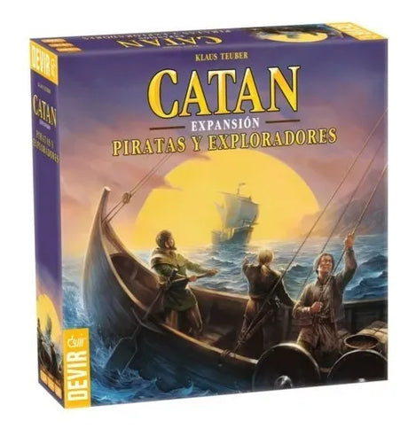 Juego De Mesa Catan Piratas Expansión Devir 40-4042