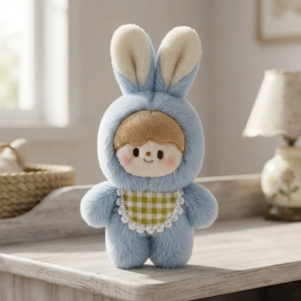 Muñeco Conejo de Peluche Llavero Shine KL027