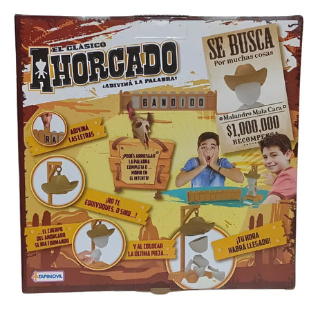 Juego De Mesa El Clasico Ahorcado Ft13190