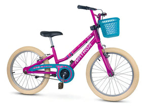 Bicicleta Nathor Lovely R20 Fucsia 3342 3504