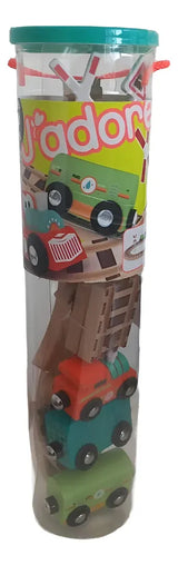 Pista De Madera En Tubo Trenes 833189