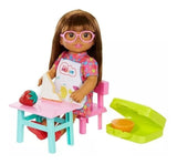 Muñeca Little Mommy Mi Primer Dia De Escuela Mattel Hbj58