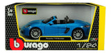 Bburago 1:24 Porsche 718 Boxster Azul Claro 18-21087