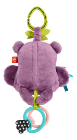 Fisher Price Mono Morado De Peluche JFF02