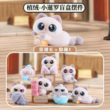 Mini Gato Figura Coleccionable Sorpresa Shine KL283