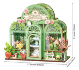 Robotime Puzzle 3d Green Fountain Garden Rolife Ds049