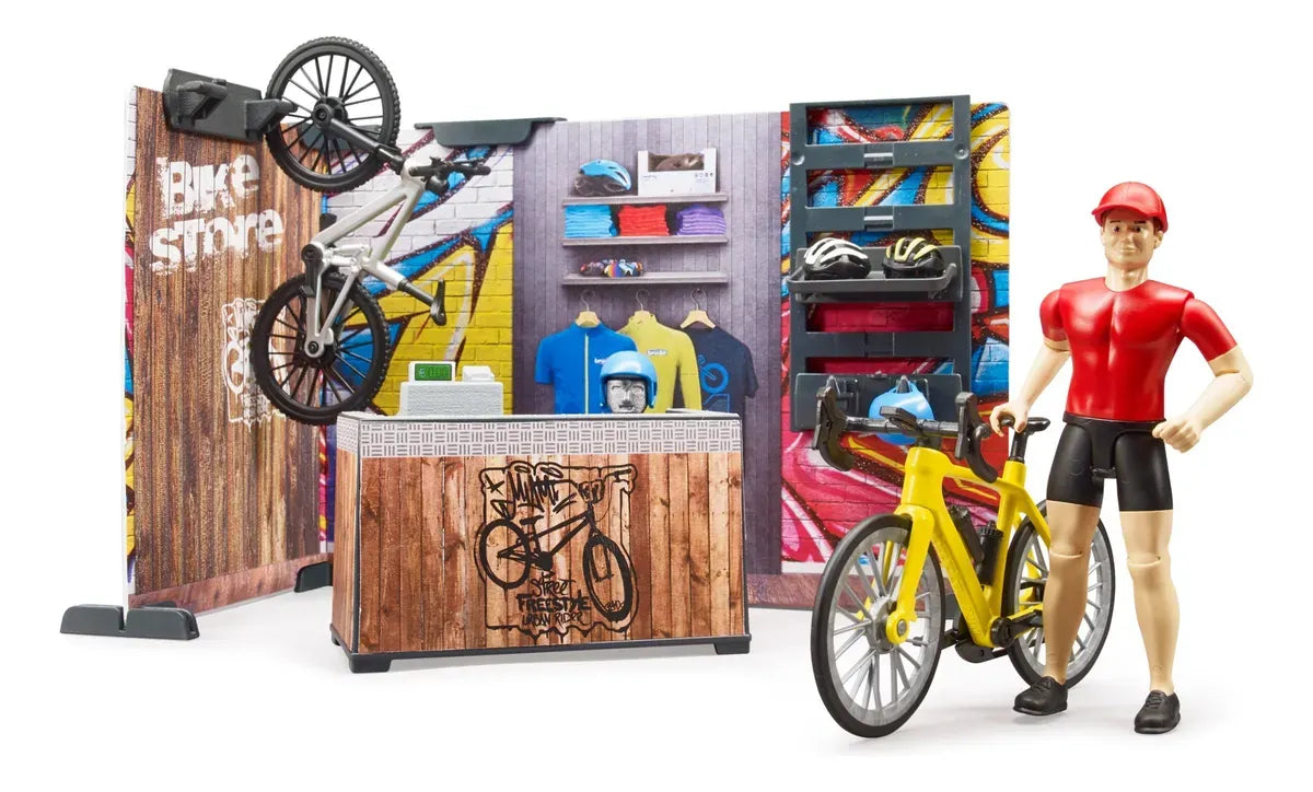 Bruder Bworld Local de bicicletas BRU63120