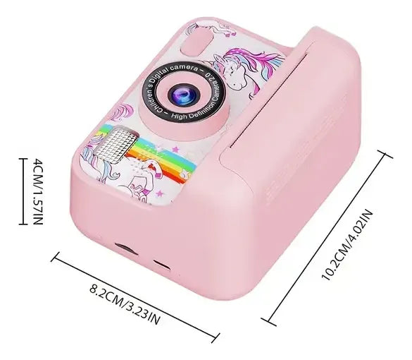 Camara Instantanea para niños de Unicornio ROSA S56817