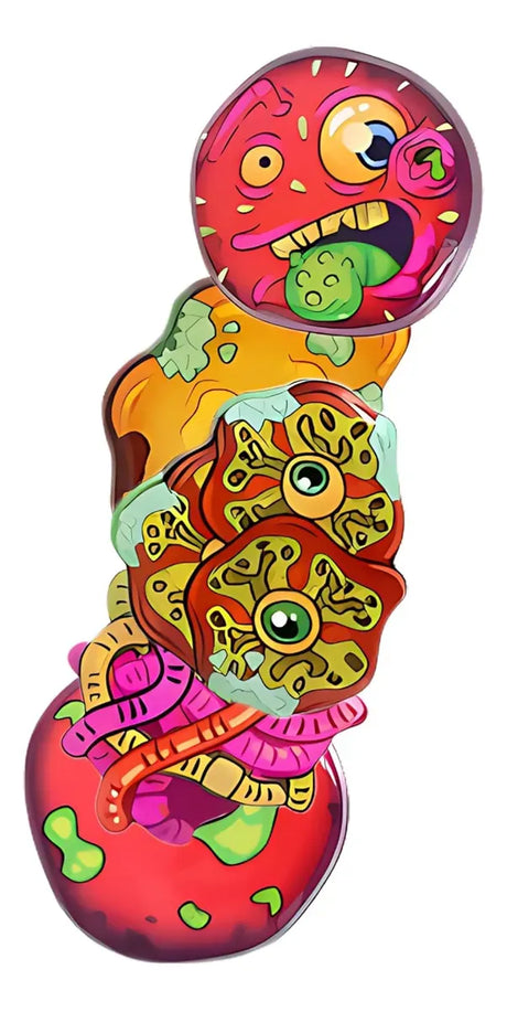 Pukey Puffs Pack 10 Personajes 3D S1007