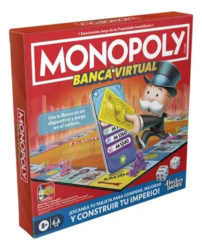 Hasbro Juego de Mesa Monopoly App Banking G14245732
