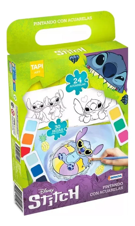 Pintando con Acuarelas Stitch DMD00119