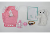 Muñeca Newborn 50 cm con Cabello y Accesorios S43531