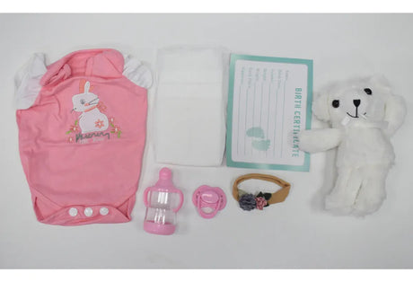 Muñeca Newborn 50 cm con Cabello y Accesorios S43531