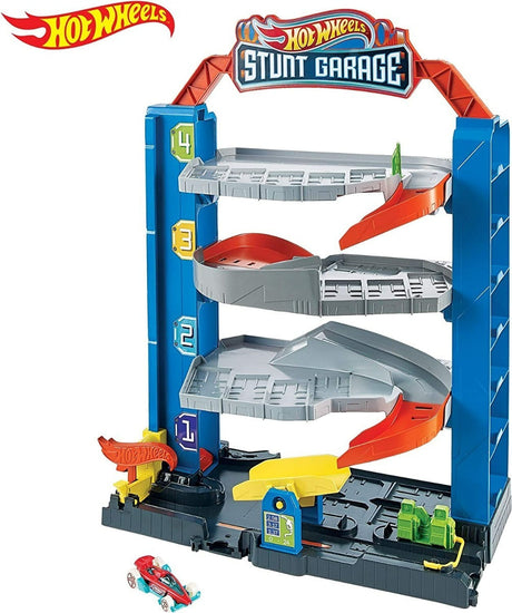 Hot Wheels Pista Stunt Garage Play Set Gnl70 Mattel