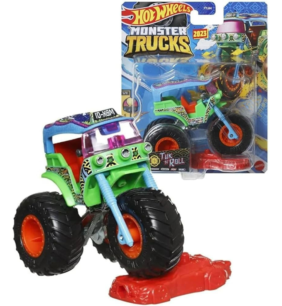 Hot Wheels Monster Trucks Escala 1:64 Fyj44 Mattel