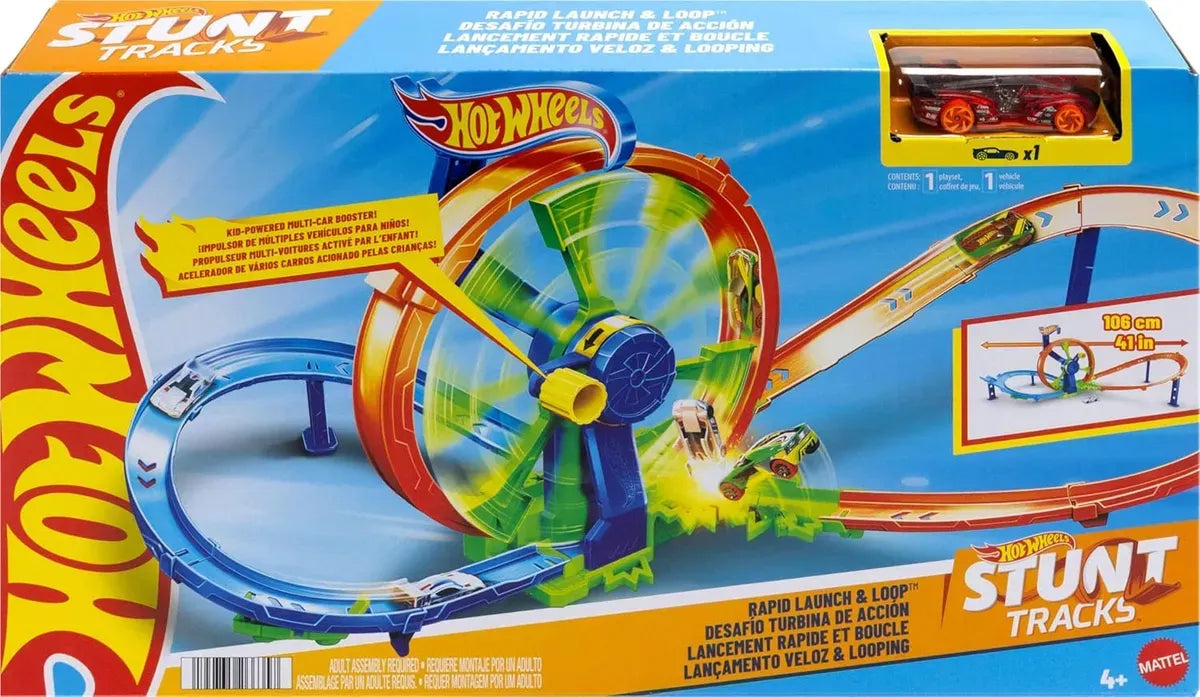 Hot Wheels Pista Desafío Turbina de Acción JBX65