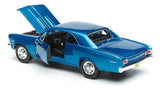 Maisto 1:24 Chevrolet Chevelle SS396 1966 Azul 31960