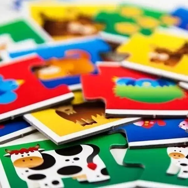 Puzzle Las Familias Juego H208