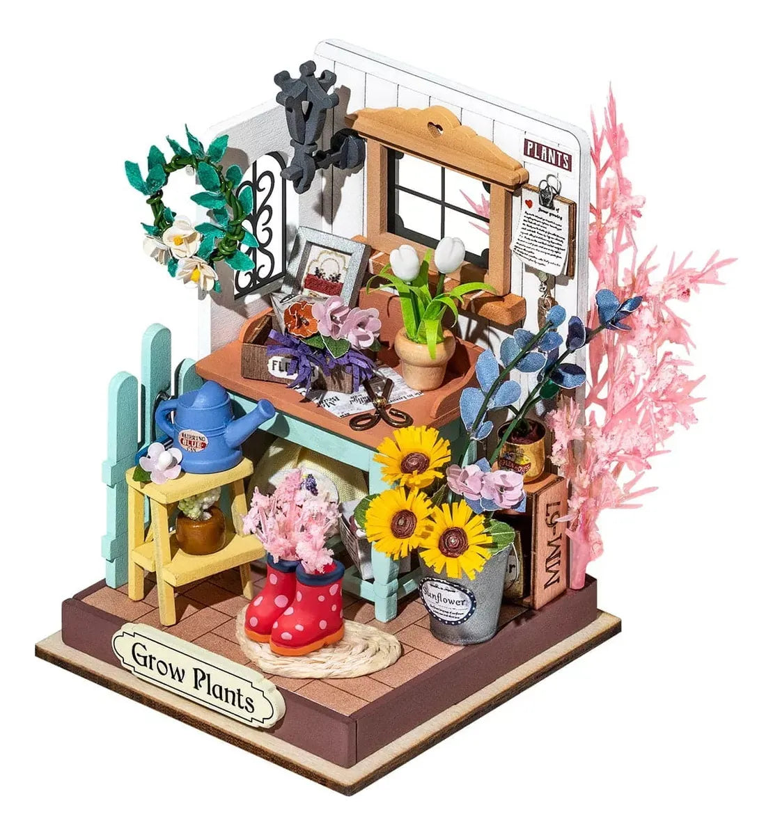 Robotime Puzzle 3d Terraza De Ensueño Ds030 Rolife