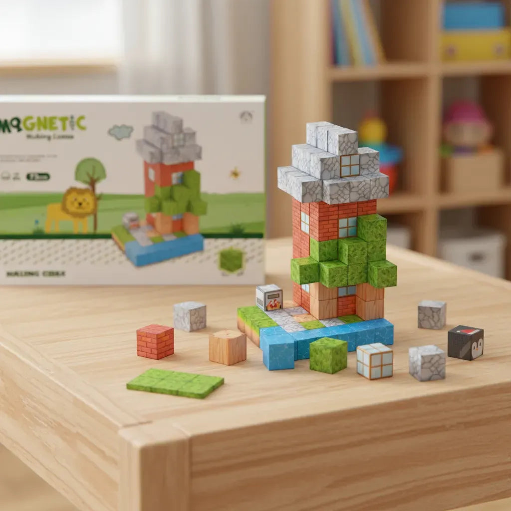 Bloques Magnéticos Cubos Steam Minecraft Shine 2960015