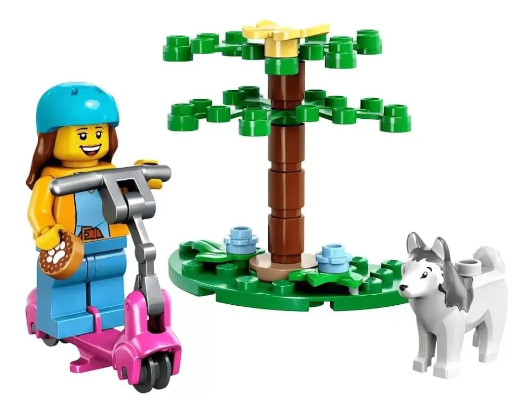 Lego City Dog Park And Scooter 30639