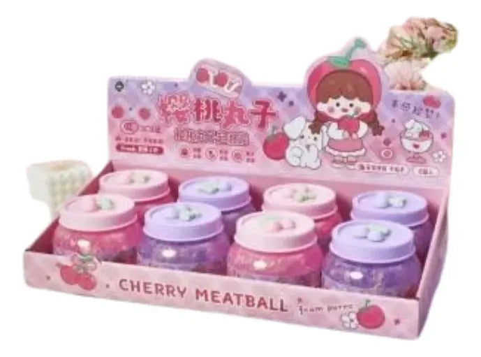 Slime Pote Rosa 375gr Kl713 Shine