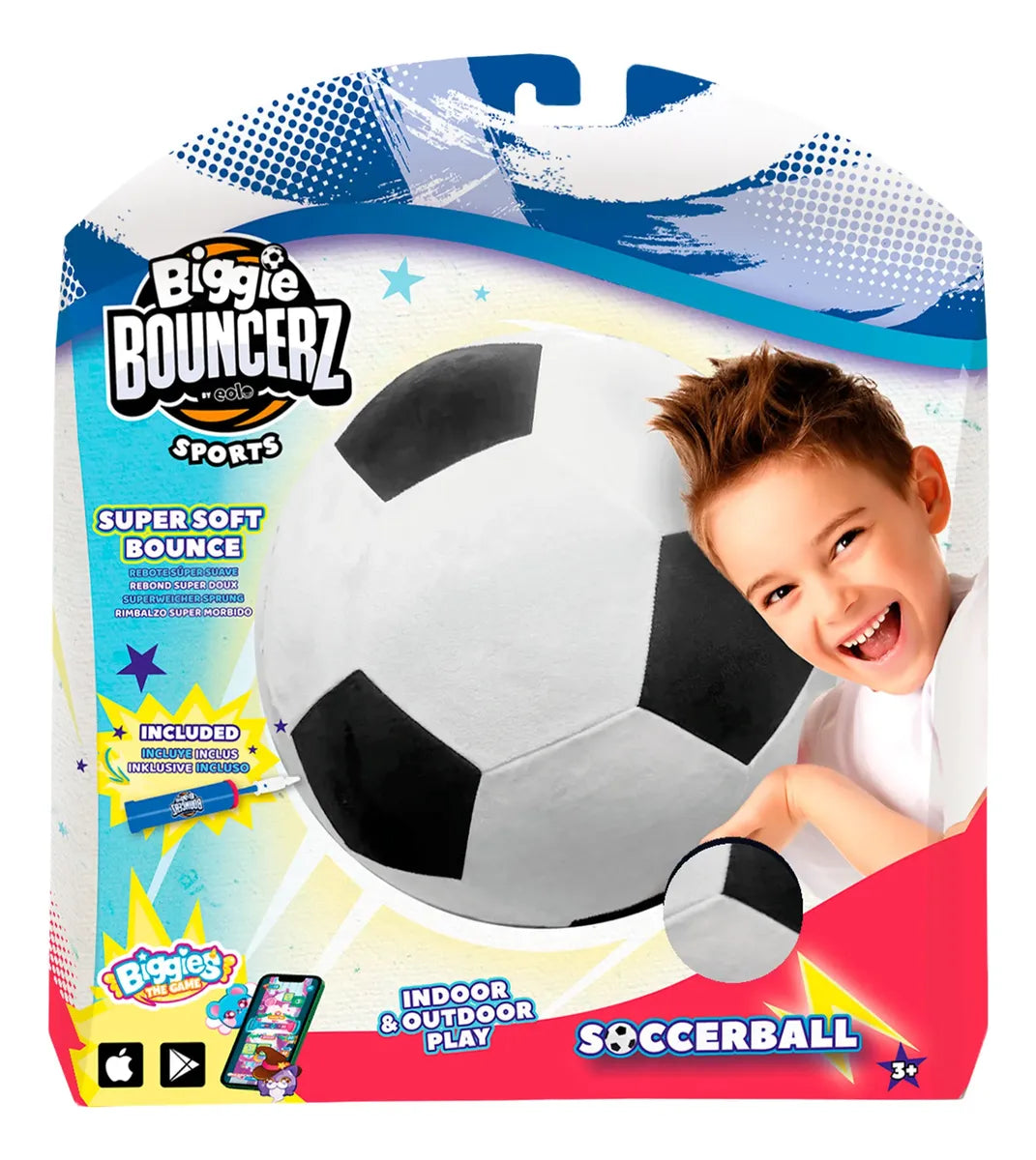 Biggie Bouncerz Pelota De Futbol 45cm Eo-005891