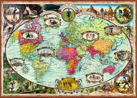 Ravensburger Puzzle 1000 Bicycle Ride Around World 12000569