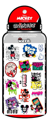 Wero Botella Sticker Mickey WE4162