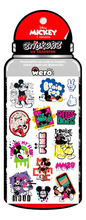 Wero Botella Sticker Mickey WE4162