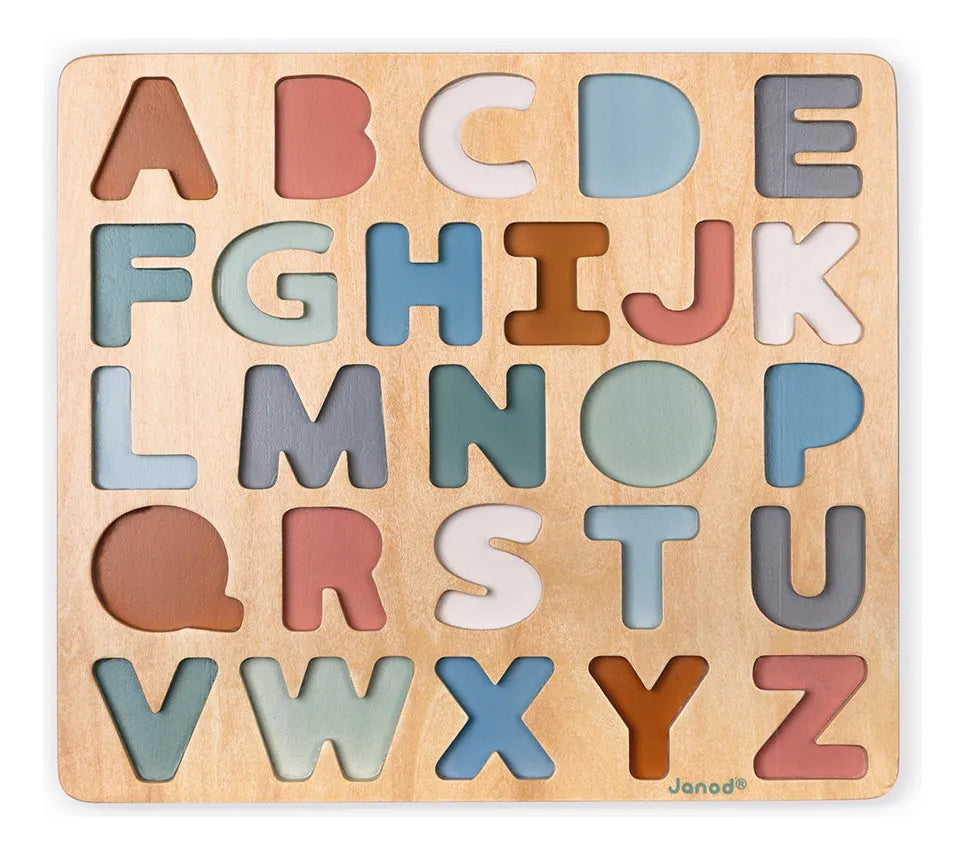 Janod Puzzle Madera Sweet Cocoon Abecedario J04412