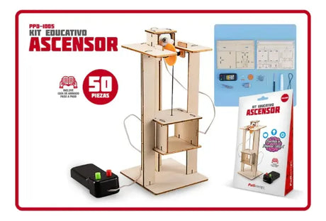 Kit Educativo Ascensor 50 Piezas PPD-1005