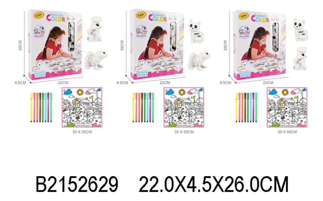 Fantastic Color Set de Arte 2152629 Shine