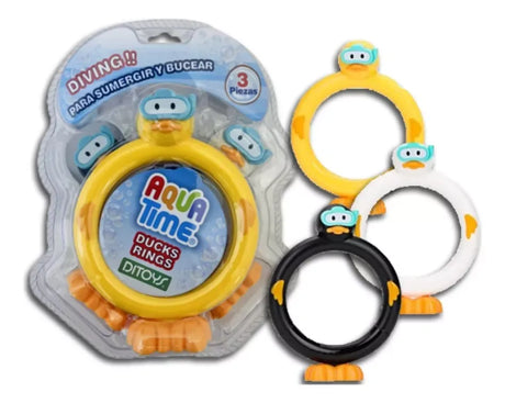 Aqua Time Patos Anillos para sumergir y bucear 2725