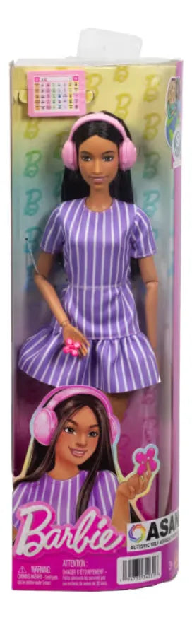 Barbie Fashionista Muñeca Autismo JJN58