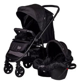 Baby One Roma Cochecito Travel System reversible handle negro BOTS-035