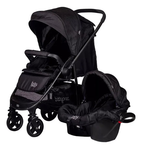 Baby One Roma Cochecito Travel System reversible handle negro BOTS-035