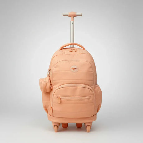 Mochila Carrito Escolar 18 Pulgadas Sl2501 Kinderland Rosa