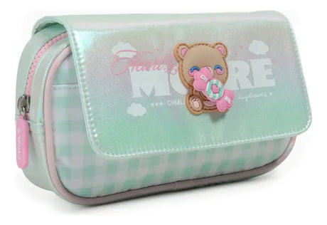 Chimola Cartuchera Spin Bear Light Aqua FS146