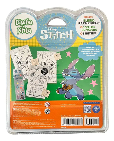 Blister Diseña Y Pinta Stitch N°3 DDN25 6308