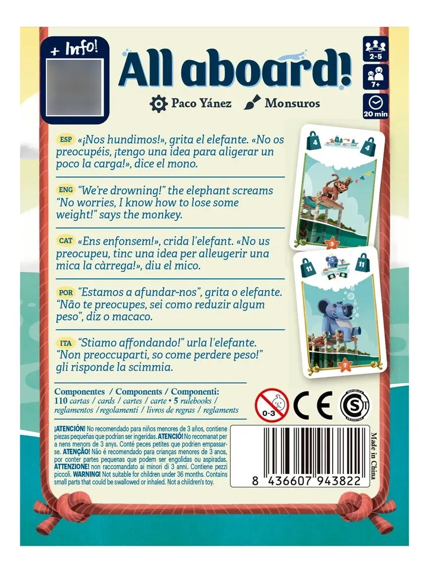 Juego de Mesa All Aboard! Devir 40-4241