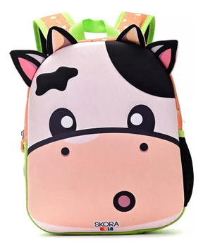 Mochila C/Luz Kawaii Kuro Termoformada 22x30x10cm 12P 41313