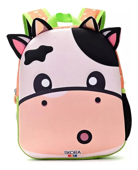 Mochila C/Luz Kawaii Kuro Termoformada 22x30x10cm 12P 41313