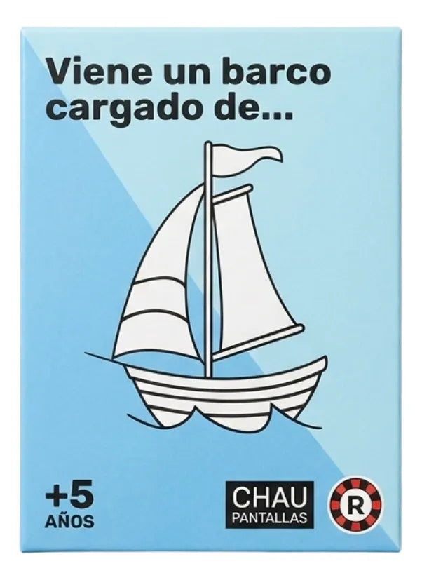Juego De Cartas Viene Un Barco 1116004