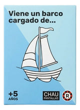 Juego De Cartas Viene Un Barco 1116004