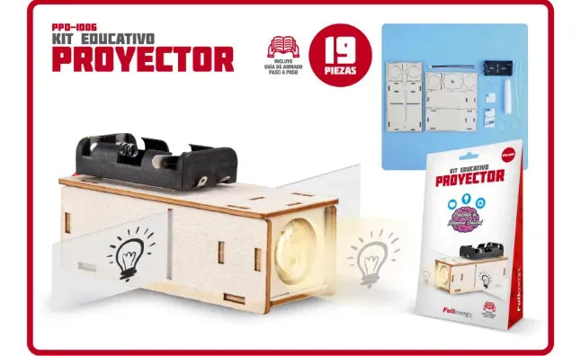 Kit Educativo Proyector 19 Piezas PPD-1006