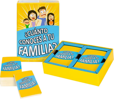 Juego De Cartas - Cuanto Conoces A Tu Familia 91060