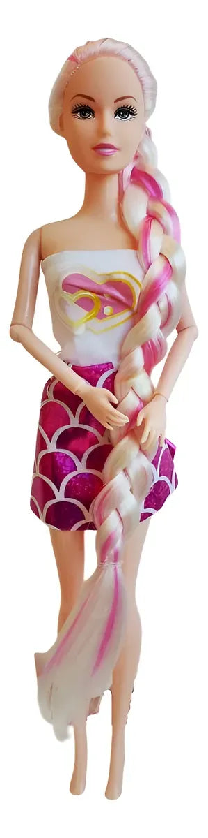 Muñeca Girl Fashion Con Accesorios Pz004