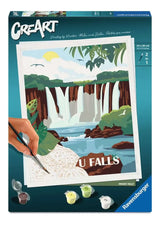 Ravensburger CreArt Pinta Por Numeros Iguazu Falls 25894